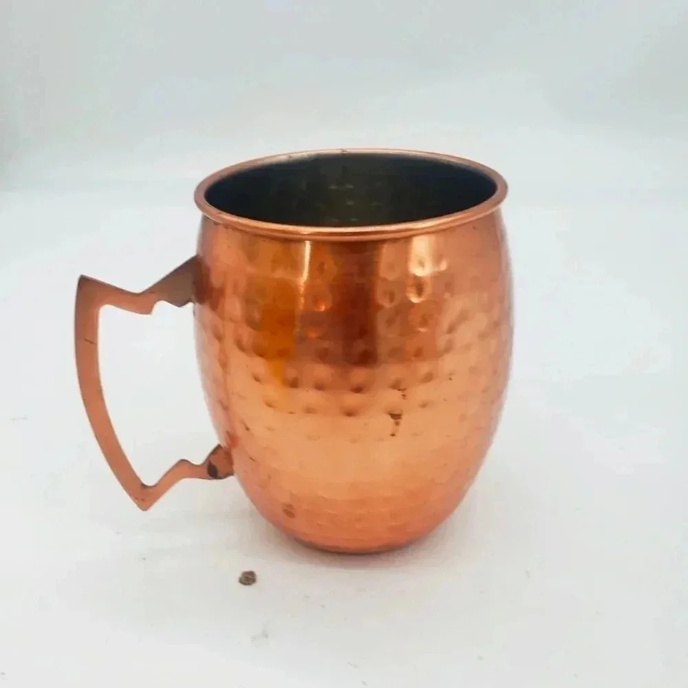 Hammered Copper Moscow Mule Mug